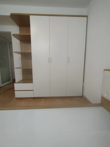 Tủ quần áo gỗ MDF 3 cánh 1 kệ màu gỗ ( tag3c1k-2 )