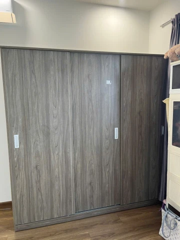 Tủ quần áo gỗ MDF 3 cánh lùa ( tg3cl )