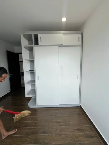 Tủ áo cánh lùa gỗ mdf (lc-cl1)