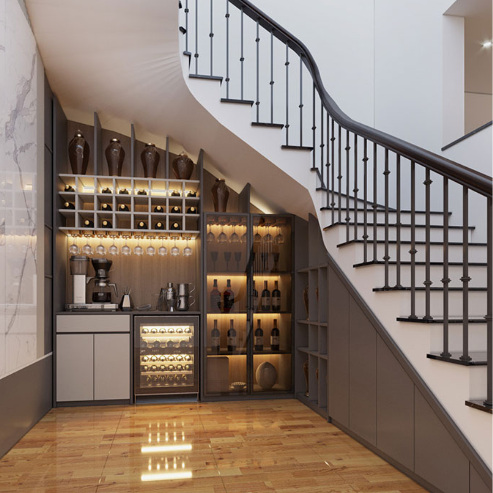 Tủ Gầm Cầu Thang TGC04