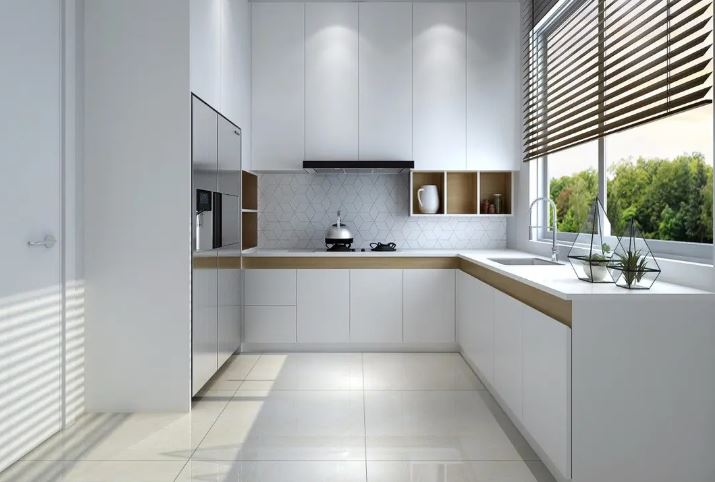 Tủ Bếp Chữ L TBL07