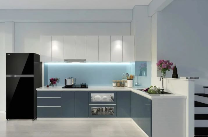 Tủ Bếp Chữ L TBL08