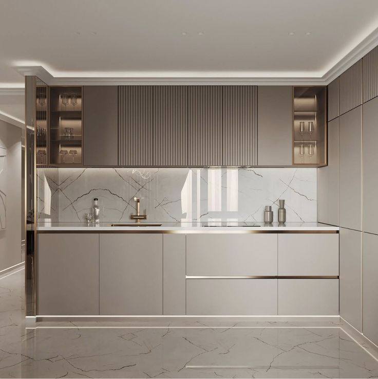 Tủ Bếp Chữ I TBI08