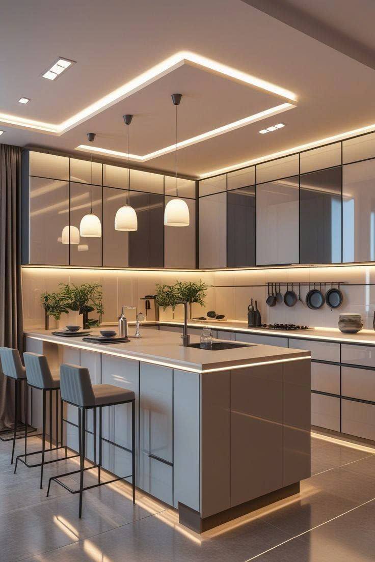 Tủ Bếp Chữ U TBU06